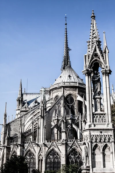 Καθεδρικός ναός της Νοτρ Νταμ de Παρίσι, Γαλλία, Ευρώπη — Φωτογραφία Αρχείου