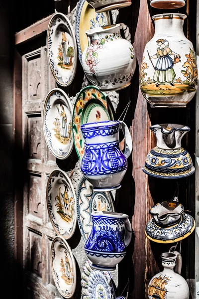 Céramique classique turque sur le marché — Photo