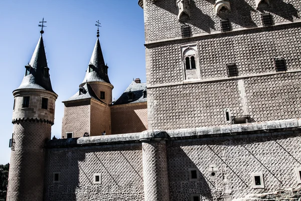 The famous Alcazar of Segovia, Castilla y Leon, Spain — Stock Photo, Image