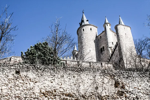 The famous Alcazar of Segovia, Castilla y Leon, Spain — Stock Photo, Image