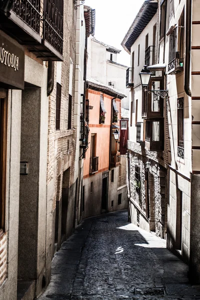 Mittelalterliche Straßen von toledo, Spanien — Stockfoto
