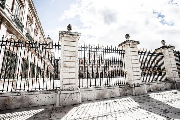 Det kungliga slottet i Aranjuez. Madrid (Spanien) — Stockfoto