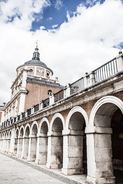 Королевский дворец Аранхуэса. Мадрид (Испания) ) — стоковое фото