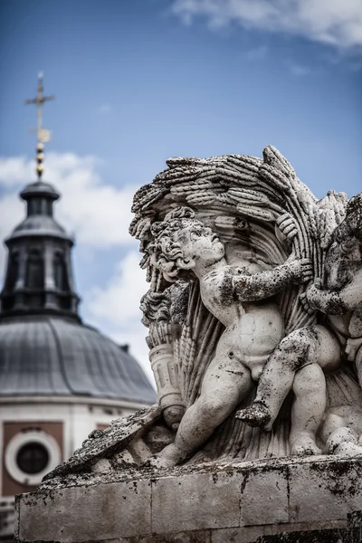 Královský palác v Aranjuezu. Madrid (Španělsko) — Stock fotografie