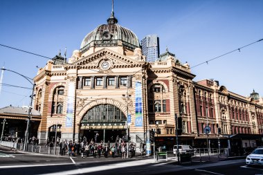 het platform detail in Praag.