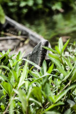 avuç içi alappuzha, kerala, Hindistan yakın önemsizden ev Tekne