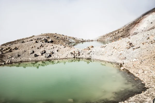 Emerald Lakes Tongariro National Park, New Zealand — Stock Photo, Image