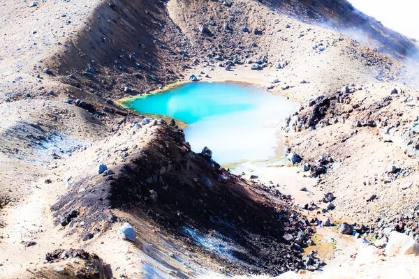 Parque Nacional de los Lagos Esmeralda Tongariro, Nueva Zelanda —  Fotos de Stock