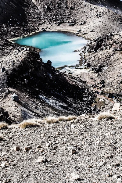 Tongariro Nationalpark der smaragdgrünen Seen, Neuseeland — Stockfoto