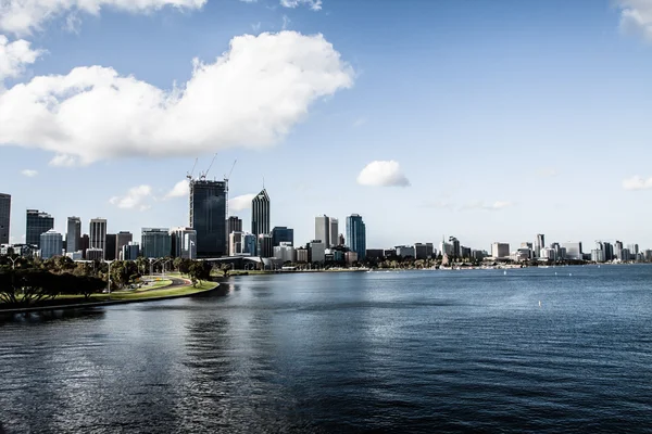 Perth Skyline from Kings Park — Stock Photo, Image