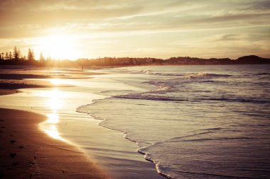 plaj goldcoast, queensland, Avustralya