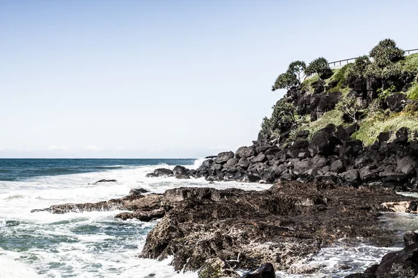 Strand in goldcoast, queensland, Australië — Stockfoto