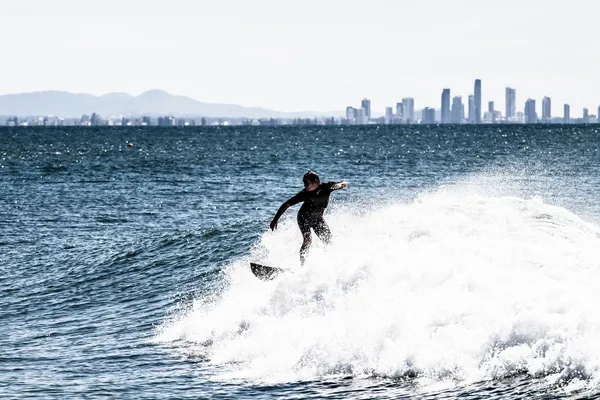 Queensland, Avustralya sahilleri sörf — Stok fotoğraf