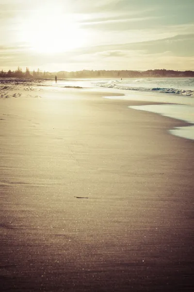 Praia em Goldcoast, Queensland, Austrália — Fotografia de Stock