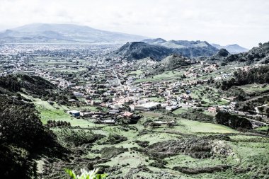 güzel vadi anaga Sıradağları, tenerife, Kanarya Adaları, İspanya