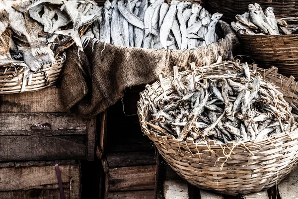 Balık pazarı içinde Hindistan — Stok fotoğraf