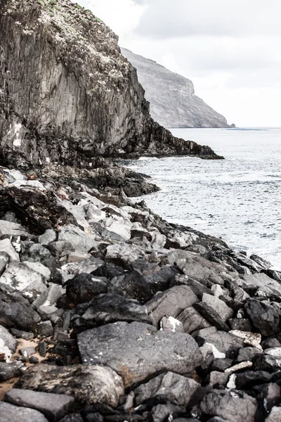 Rocky atlantic coast Kanarya Adaları, İspanya — Stok fotoğraf