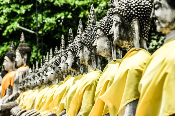 Руїни старого храму Аюттхая (Таїланд)., — стокове фото