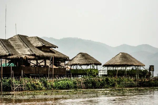 Paisaje típico de Myanmar — Foto de Stock