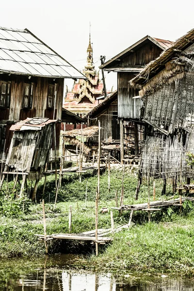 Typische Landschaft in Myanmar — Stockfoto
