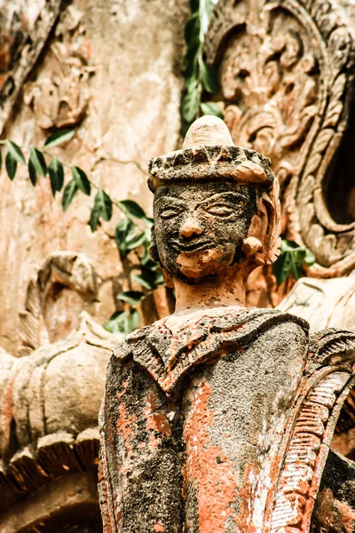 Μπαγκάν με το αρχαίο παγόδα της, Μιανμάρ — Φωτογραφία Αρχείου