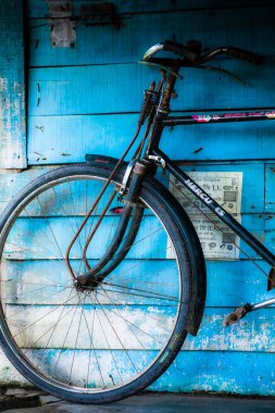 Hindistan'da Vintage Bisiklet