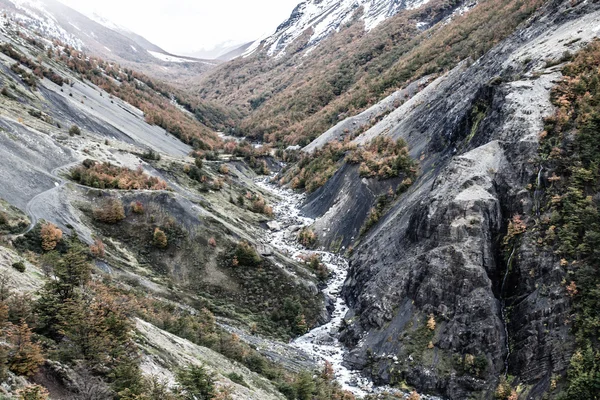 Το εθνικό πάρκο torres del paine, Παταγονία, Χιλή — Φωτογραφία Αρχείου