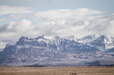 Arjantin 'deki Patagonya manzarası