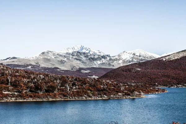 Paesaggio naturale con Mt. Fitz Roy nel Parco Nazionale Los Glaciares, Patagonia, Argentina — Foto Stock