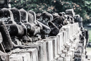 Hindu tapınağı prambanan. Endonezya, java, yogyakarta