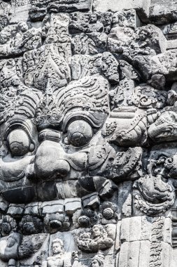 Hindu tapınağı prambanan. Endonezya, java, yogyakarta
