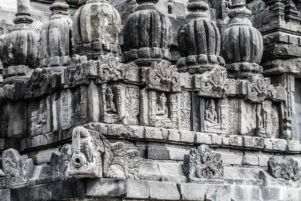 Hinduskie świątyni prambanan. Indonezja, java, yogyakarta — Zdjęcie stockowe