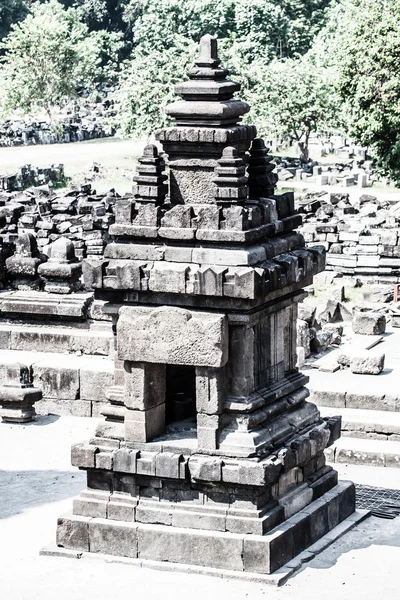 Templo hindú Prambanan. Indonesia, Java, Yogyakarta —  Fotos de Stock