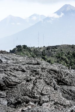 Volkan fuego Guatemala