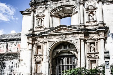 tipik mimari antigua Guatemala