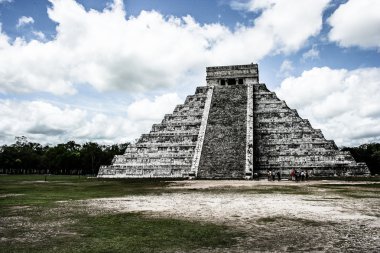 kukulcan el castillo chichen-Itza (chichen Itza), Meksika içinde Maya piramit