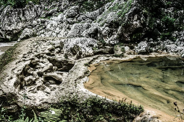 Semuc champey Guatemala paradise — Stockfoto