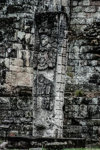 Temples in the Copan Ruinas, Honduras — Stock Photo, Image