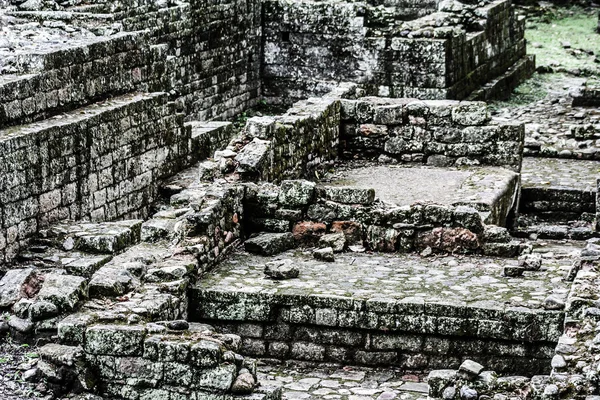 Temples in the Copan Ruinas, Honduras — Stock Photo, Image