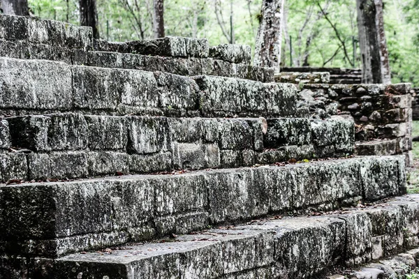 Храмы Копанских руин Гондураса — стоковое фото
