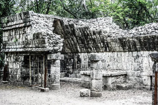 Történelmi hely, a mexikói Chichen Itza — Stock Fotó