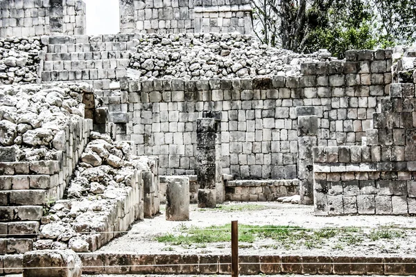 Historischer ort in chichen itza mexiko — Stockfoto