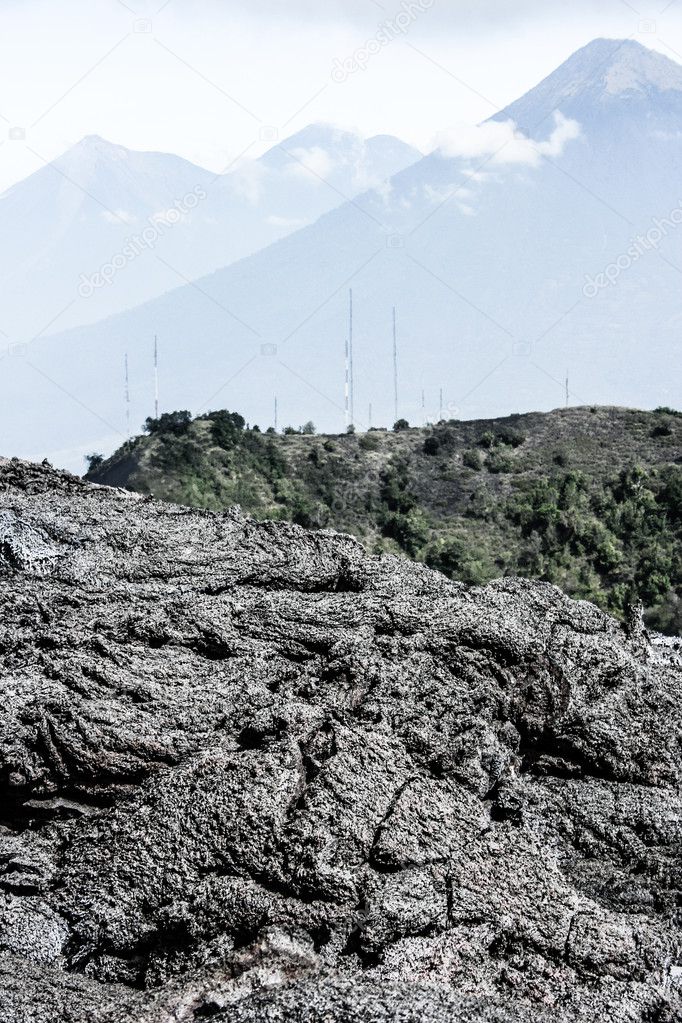 Volcano Fuego in Guatemala