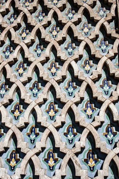 哈桑二世。清真寺在摩洛哥卡萨布兰卡 — 图库照片