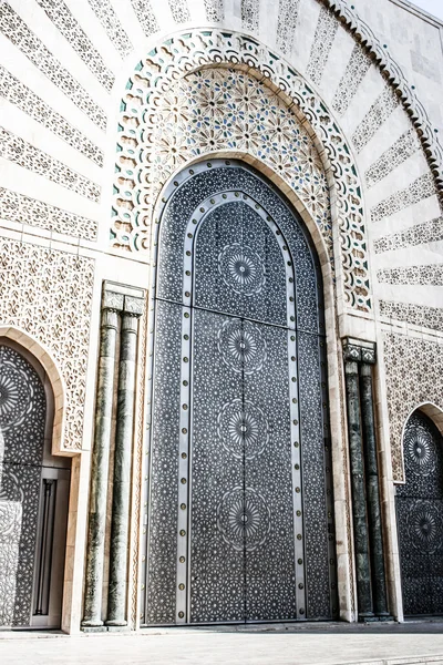 De hassan ii. moskee in casablanca, Marokko — Stockfoto