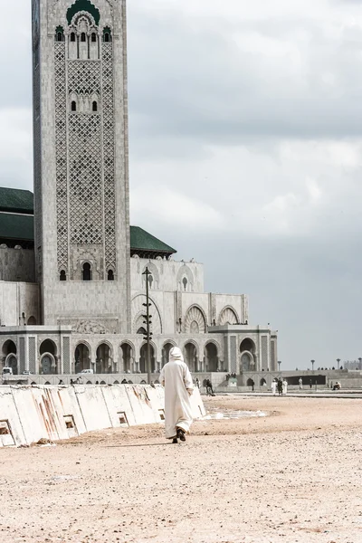 De hassan ii. moskee in casablanca, Marokko — Stockfoto