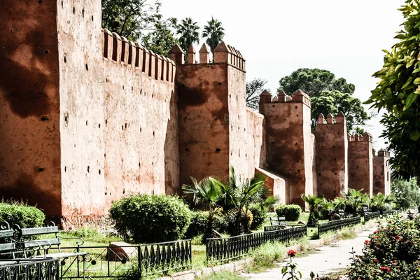 Wall of Marrakesh, Morocco — Stock Photo, Image