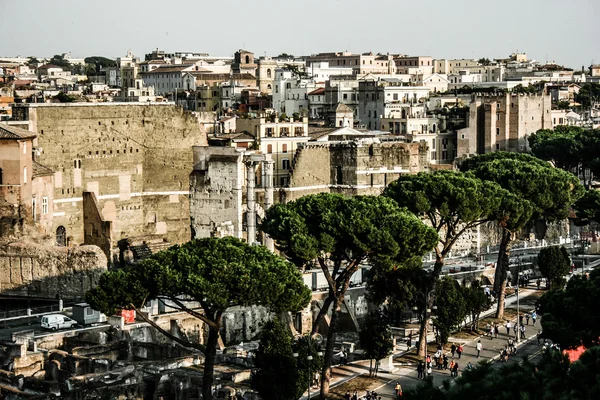 Blick auf Rom, Italien — Stockfoto