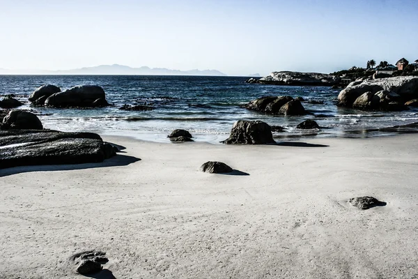 Głazy plaży, cape town Afryka Południowa — Zdjęcie stockowe