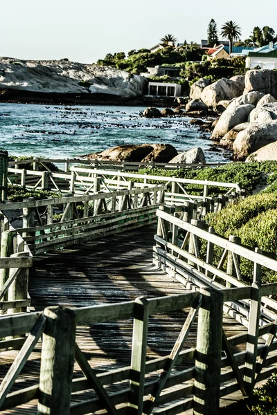 Głazy plaży, cape town Afryka Południowa — Zdjęcie stockowe